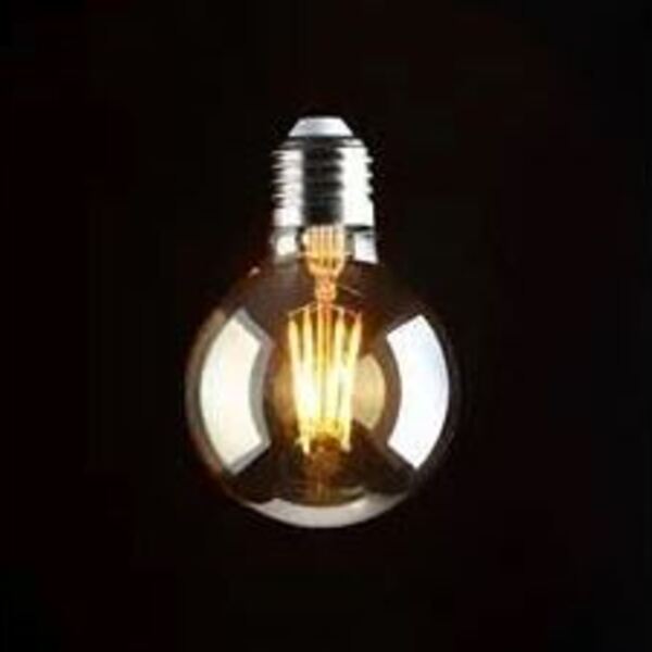 Kit 3 Lâmpadas Decorativas Filamento Led Para Pendente E Abaj