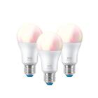 Kit 3 Lâmpadas Inteligente Wiz Bulbo E27 800 Lúmens 127v Rgb