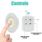 Kit 3 Lampadas Luminaria Led Controle Sem Fio Spot Remoto 15w