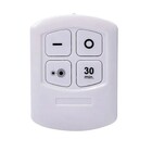 Kit 3 Lampadas Luminaria Led Controle Sem Fio Spot Remoto 15w