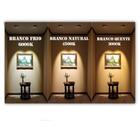 Kit 3 Lâmpadas Vela Cristal Sem Bico Led E-27 Branco Frio