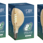 Kit 3 Lampadas Vintage Filamento Led G80 4w 110v