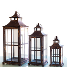 Kit 3 Lanternas Marroquina Envelhecida Grande