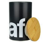 Kit 3 Latas Metal Porta Mantimentos Açúcar Biscoito E Café