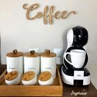 Kit 3 Latas Porta Condimentos Biscoito Café Açúcar Lisse Yoi