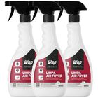 Kit 3 Limpa Air Fryer Limpa Utensílios Cozinha Fogão Eletrodo