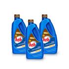 Kit 3 Litros Reduz Aspiração Hth 1 Litro Tratamento Piscina