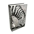 Kit 3 Livros Porta Objetos Enfeite Caixa Organizadora Zebra