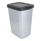 Kit 3 Lixeira Inox Para Cozinha Tampa Automática 9 Litros