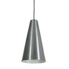 Kit 3 Luminária Pendente Cônico 25x14cm Aluminium Bivolt