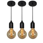 Kit/3 Luminária Pendente Retro Md-4149 Suporte Para Lâmpada /
