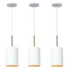 Kit 3 Luminária Pendente Veneza Branco