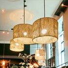 Kit 3 Luminária Rústica Artesanal Loja Lustre Pendente Boho F