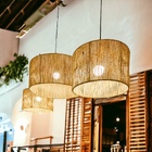 Kit 3 Luminária Rústica Artesanal Loja Lustre Pendente Boho F