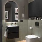 Kit 3 Luminárias De Teto Pendente Tubo Difusor Hall Prata