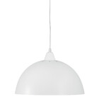 Kit 3 Luminárias Pendente Branco Fosco Sala Cozinha 37cm