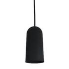 Kit 3 Luminárias Pendente Preto Fosco Balcão Mesa 15cm 1xe27