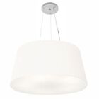 Kit/3 Lustre Pendente Cone Vivare Md-4063 Cúpula Em Tecido 30