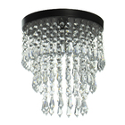 Kit 3 Lustre Plafon Spark + Lustre Plafon Manucrillic Preto