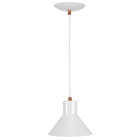 Kit 3 Lustres Pendentes Tenesse De Alumínio Branco C/ Cobre