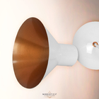 Kit 3 Lustres Pendentes Tenesse De Alumínio Branco C/ Cobre