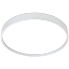 Kit 3 Lustres Plafon Space Redondo Branco 33x3.5 Cm 4000k