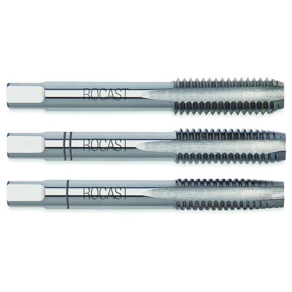 Kit 3 Macho Manual Seriado Aço Rápido Hss Rosca M Grossa Bit