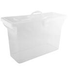 Kit 3 Maletas Para Pastas Suspensas Dello Pastas Empilháveis