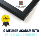 Kit 3 Molduras A4 21 X 30 Para Arte Poster Imagem Com Petg