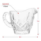 Kit 3 Molheiras De Cristal Dublin 175ml Lyor 7221