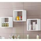 Kit 3 Nichos De Parede Reajl Moveis