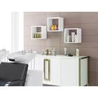 Kit 3 Nichos De Parede Reajl Moveis