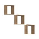 Kit 3 Nichos E Prateleira Juju - Reller Móveis