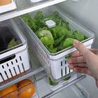 Kit 3 Organizador Clear Fresh 2 8l Com Respiradouro Natural -