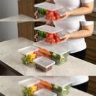 Kit 3 Organizadores De Geladeira Com Tampa 2,9l Caixa Organiz