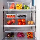 Kit 3 Organizadores De Geladeira Com Tampa 2,9l Caixa Organiz