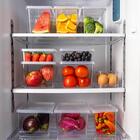 Kit 3 Organizadores De Geladeira Com Tampa 4,5l Frutas Legume