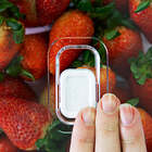 Kit 3 Organizadores De Geladeira Transparentes Caixas Armazen