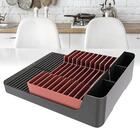 Kit 3 Organizadores De Pia Smart Vermelho Crippa Cozinha Esco