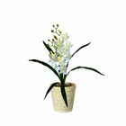 Kit 3 Orquídeas Artificial Dançante Com Toque Natural E Elega