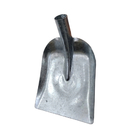 Kit 3 Pá Concha Quadrada Galvanizada Sem Cabo - Volpato