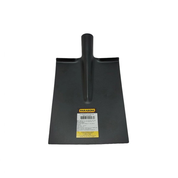 Kit 3 Pá Corte Quadrada Reta Sem Cabo - Paraboni