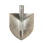 Kit 3 Pá Juntar De Bico Galvanizada + 3 Cabo Madeira 1,20m