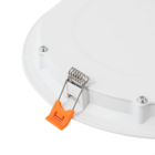 Kit 3 Painel De Led Redondo Embutir Recuado 12w Bivolt Taschi