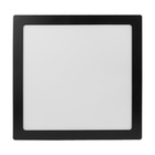 Kit 3 Painel Led Foxlux Quadrado Embutir 24w 6500k Preto