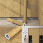 Kit 3 Papel De Parede Adesivo Lavavel Madeira Freijó Cerejeir