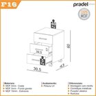 Kit 3 Peças 100% Mdf Com Escrivaninha Em L, Gaveteiro E Armár