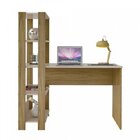 Kit 3 Peças 1 Escrivaninha 2 Estantes Match