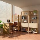 Kit 3 Peças 1 Escrivaninha 2 Estantes Match