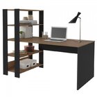 Kit 3 Peças 1 Escrivaninha 2 Estantes Match